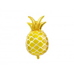 Foil balloon Pineapple, gold