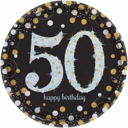 Borden '50 Happy Birthday'...