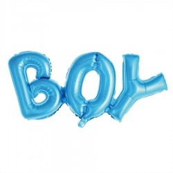Ballon 'Boy' blauw