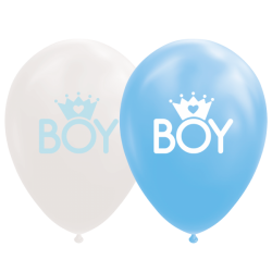 Blauwe ballon 'Boy'