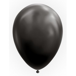 10 latex ballonnen zwart 12...